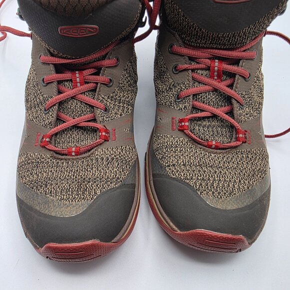 Keen Terradora II Mid Waterproof Womens Size 8 Brown Hiking Shoes Camping - Picture 10 of 13